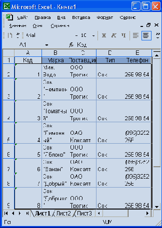    MS Excel